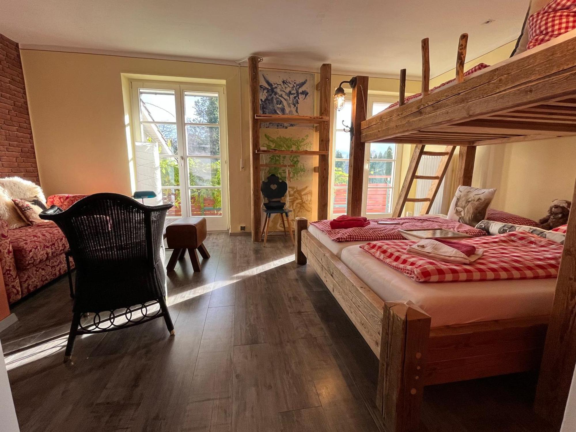 Apartment Glueckliche Kuh-villa - Achtsamer Rueckzugsort Mit Traumgarten, Schwimmteich & Raum Zum Sein - Allgaeu Kempten (Allgäu)