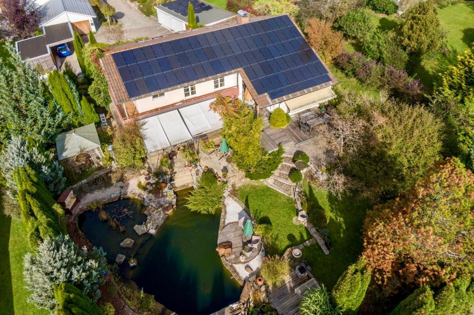Apartment Glueckliche Kuh-villa - Achtsamer Rueckzugsort Mit Traumgarten, Schwimmteich & Raum Zum Sein - Allgaeu Kempten (Allgäu)